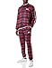 Produktbild Lonsdale Herren WICKSTONE Trainingsanzug, Rot/Blau, XL