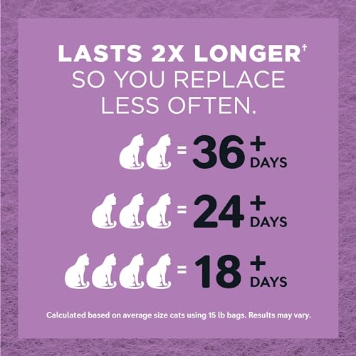 World's Best Cat Litter, Lavender Scented, Long-Lasting Odor Control, 32 lb - Image 6