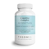 Theonia Cognitive Complex Supplement - Ginkgo Biloba, Lion’s Mane & Natural L-Theanine - Supports Mental Performance, Memory, and Psychological Function - UK Manufactured - 60 Vegan Capsules
