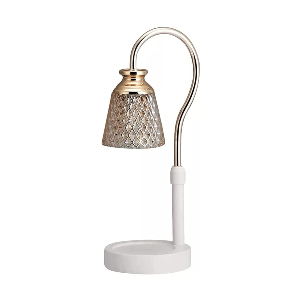 NOBRIM Candle Heater Lampada di Fusione di Candela di Cristallo con Timer Lampada scaldacandele Lampada a Cera di Fusione retrò per Negozio di Sala da Pranzo di Studio Bedside Indoor