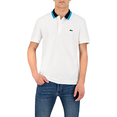 Lacoste Herren Polo-Shirt Kurzarm DH9062, Männer Polo-Hemd,2 Knopf,Regular...
