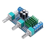 POWER OUTPUT: Delivers robust 2x80W dual-channel amplification for superior performance and enhanced sound clarity VOLUME CONTROL: Features adjustable treble and bass controls allowing precise customization to match listening preferences VERSATILE PO...