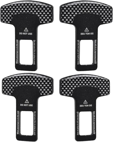 Soft Shoulder Pads Cover Clips, 4PCS- Car Seat Strap Protect Shoulder Harness Pads Belt Comfort (Black)