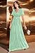 Pinup Fashion Sage Green Bridesmaid Dresses Formal Wedding Guest Prom Mother Long 2026 Maxi Dress with Sleeves XL