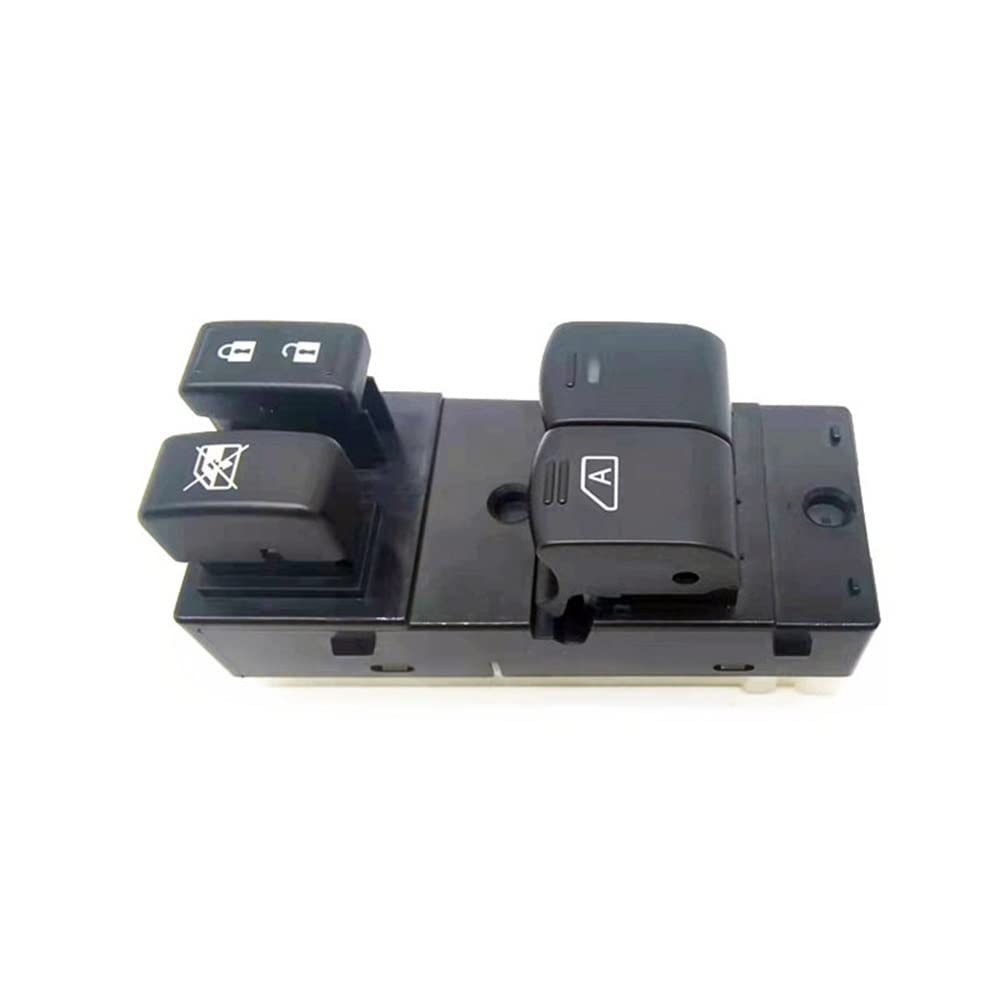 Interruttore di Controllo dei finestrini per Nissan per Micra 2010-2018 Nero 25401-1HB0C 254013BB0C Pulsante dell'interruttore Elettrico