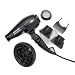 BaBylissPRO Nano Titanium Portofino Full-Size Dryer, Black