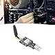 SIM800C GPRS GSM-Modul, USB zu GSM GPRS 850/900/1800/1900 MHz Drahtloses Kommunikationsmodem mit Micro-SIM-Kartensteckplatz, Bluetooth, SMS-Datenübertragung, Telefonstimme