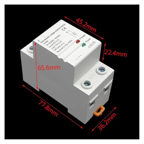 Relais auto-récupération 220V 40A avec protection contre la surtension résidentielle