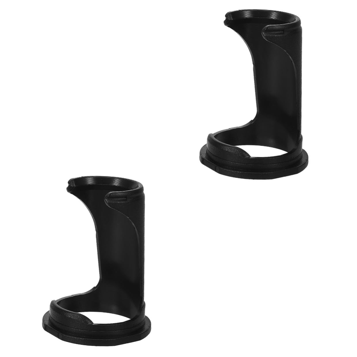 FOMIYES 2pcs Shaving Brush Stand Razor Holder for Men Compact Razor Storage Stand Beard Brush Organizer