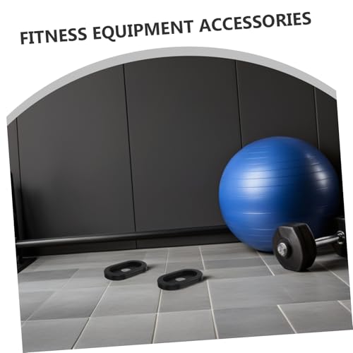 Alfombrillas de suelo para máquinas de fitness INOOMP 3 piezas: Almohadillas para equipos de ejercicio que reducen el ruido - Protector antideslizante y antivibración para máquinas de ejercicio en casa y gimnasio miniatura 5