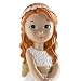 dekora Figura Decorativa Niña para Tarta de Primera Comunion-13 cm, Blanco, 13...