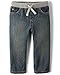 The Children's Place Little Boys and Toddler Pull-On Jean, Aged Stone, 2T