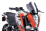 Einfach zu montieren Windschild Puig 125 Duke 11-16 schwarz