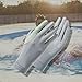 keynoyin Summer flip Touch Screen Gloves, Outdoor Sports Cool Thin Gloves - Purple
