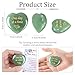 QINJIEJIE One Day at A Time Green Aventurine Healing Crystal Heart Stones Thinking of You Gifts for Anxiety Relief Items You Got This Inspirational for Friend Encouragement Gift for Women Men