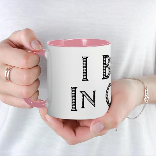 Taza de cerámica 11 oz I Believe In Ghosts miniatura 5