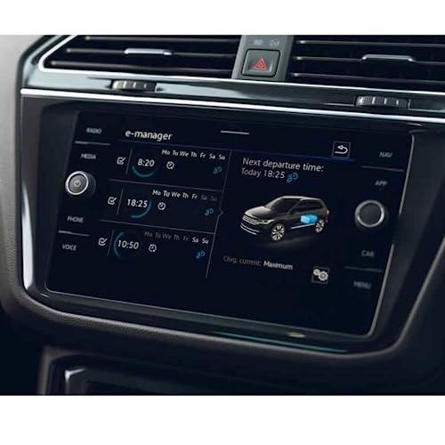Protection Écran Tactile Tiguan 2022 pour Trajets Sans Reflets 8''