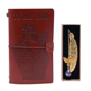 WUGUANSS To My Dad Gifts from Daughter, Leather Jo...