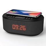 ✔️ ESTILO Y FUNCIONALIDAD: Esta Radio Despertador está hecha únicamente con materiales premium. Con una parte superior suave, y una envoltura de tela de alta calidad, tu DAWN encajará perfectamente en el espacio en el que lo uses, ya sea tu habitación, cocina o escritorio