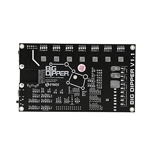 Fysetc 3D Printer Vorn 2.4 Big Dipper Motherboard New Upgrade Silent Control Board Based On Due 3 Mini 5+ Wifi With Tmc2209 Stepper Motor Drivers Onboard For Vorn V2.4 V0.1 3D Printer Cnc Machine #TOP5