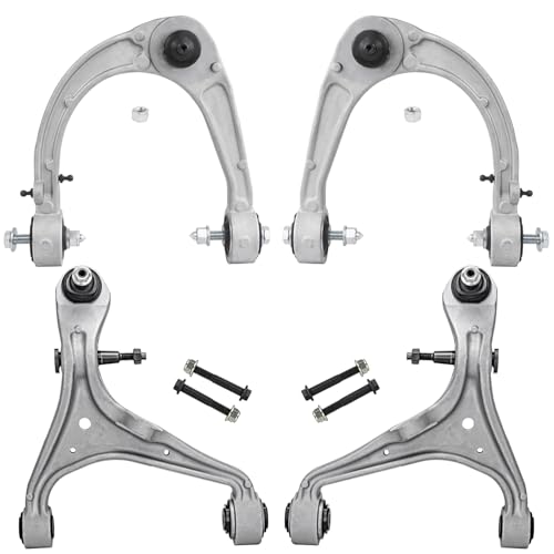 Detroit Axle - Awd Front 4pc Control Arms For 08-14 Cadillac Cts 04-09 Srx 05...