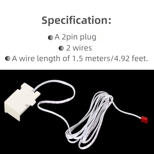 Ruimou 1Pcs Ice Fullness Sensor Kompatibel Mit Vevor Cotline Coolski Ice Maker Für Eiskübel Sensor in kommerziellen Würfel Eisbereiter Magnetischen Schalter