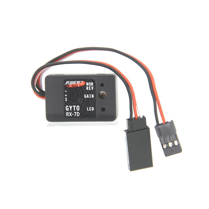 1Pcs Mini Gyro Stabilizer for RC Car & Boat, 4.8-7.4V Gyroscope Stability Control Drift Module...