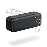【28 Stunden glückliche Spielzeit】 Der Bluetooth-Lautsprecher m MU wird mit einer einzigen Ladung mehr als 28 Stunden lang spielen kann.. Eingebautes Mikrofon für freihändige Anrufe, leicht, kann leicht getragen werden. Ideal als Urlaubsgeschenk für Geburtstag, Weihnachten, Thanksgiving, für Familie und Freunde, Junge, Mädchen.