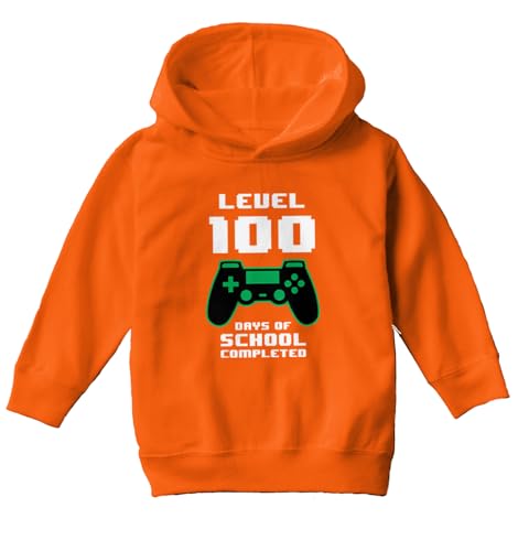Tcombo Level 100 Days Of School Completed - Toddler/Youth Fleece Hoodie2