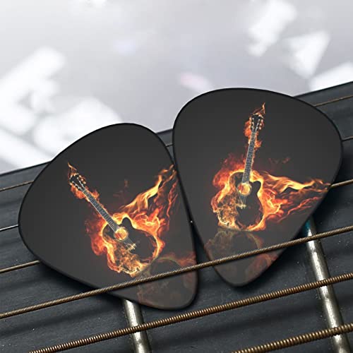 Pack de 12 médiators pour guitare Fire Guitar Picks pour guitare électrique Guitare acoustique Diverses guitares - Les Beatles, Paul McCartney, John Lennon, RIngo Starr, George Harrison Pack de 12 médiators pour guitare Fire Guitar Picks pour guitare électrique Guitare acoustique Diverses guitares – Image 7