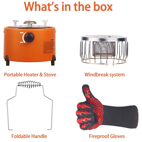 Portable-Propane-Heater-with-Fireproof-GlovesOutdoor-Camping-Gas-Stove-Camp-Tent-Blind-Heater-for-Ice-Fishing-Backpacking-Hiking-Hunting-Survival-Emergency-9000-BTU