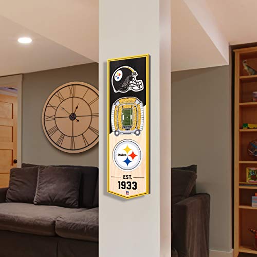 Image of YouTheFan NFL 3D Stadium Banner - 6x19