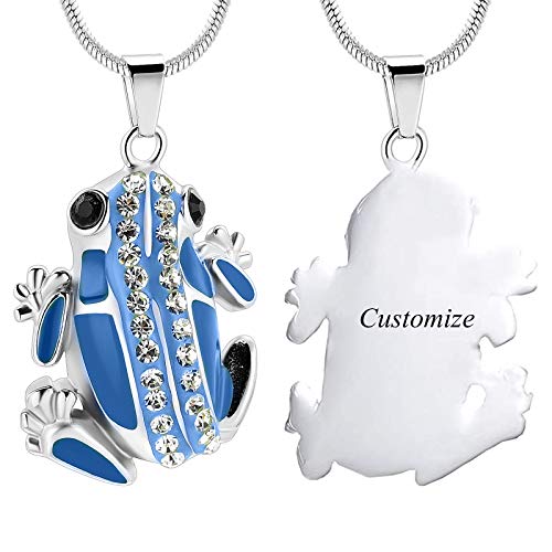 Minicremation Cremation Jewelry for Ashes - Cute Frog Urn Necklace for Human Dog Cat Ashes Funeral Memorial Ashes Pendant Jewelry2