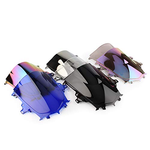 Bacar pare-brise avant moto YZF R1 2015 2016 2017 déflecteur vent bleu