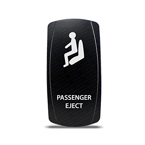 CH4X4 Rocker Switch Passenger Eject Symbol White Led