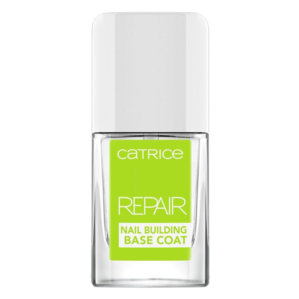 CATRICENail Repair Base Coat, Transparent, 10.5 ml, Vegan, Microplastic Particles Free