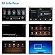 Auto DVD Player, Auto 9 Zoll Kopfstützen DVD Player HD 1920x1200 Touchscreen-Unterstützung Bluetooth 2G 16G ROM für Vordere Kopfstütze