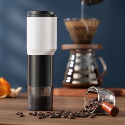 Trituradora manual ligera de café con grano entero ajustable y compacto 4