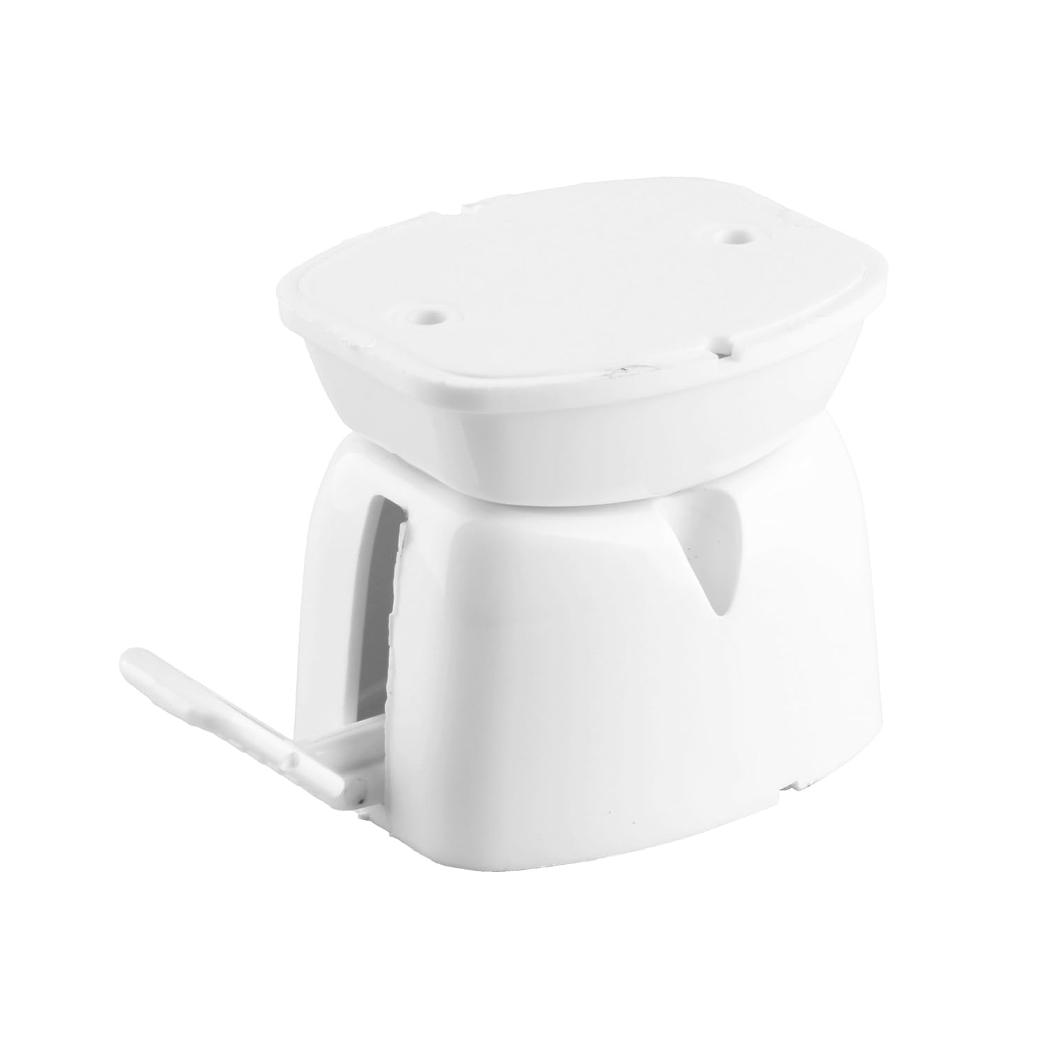 Lotsdonxia White Static Caravan Door Retainer Catch, No-Drill Nylon Rv Door Holder, Wind Damage Prevention Clip, Universal Fit For Motorhomes And Campervans (White)
