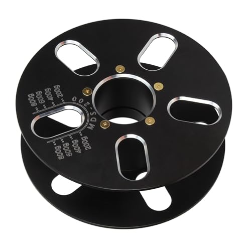 Support de filament en aluminium réutilisable pour remplacement facile