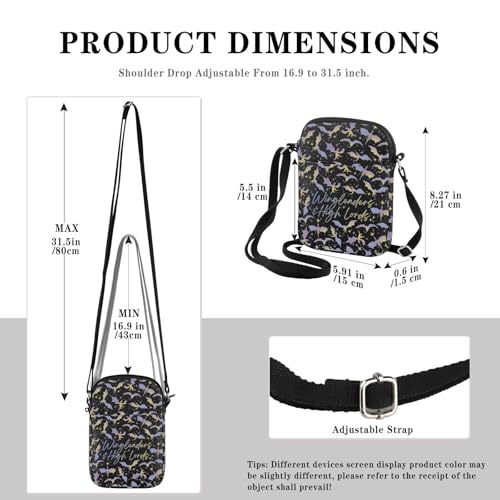 Fantasy Reader Gift Dragon Rider Fans Gift Wingleaders & High Lords Crossbody Bag Present for Book Lovers2