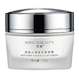 ANEFOSE Honey & Beauty Moisture Toning Light Cream, Hydrating Beauty Face Cream, Moisturizing Tone U