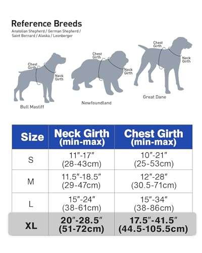 Joytale Dog Harness Large Dog No Pull Harness for Dogs with 2 Leash Clips - Image 3