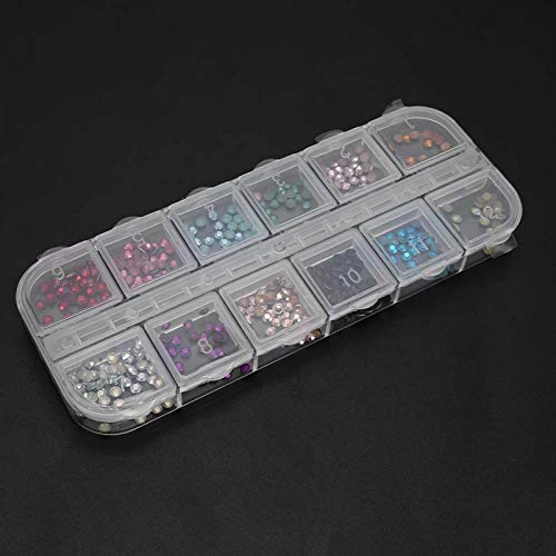 Mini cristais de unha arte de strass para design de unhas para unhas DIY para uso em salão de unhas