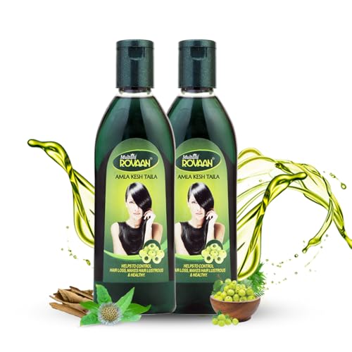 Image of Multani Rovaan Amla Kesh Taila - 200 ml | Hair Oil For Strong, Long and Thick hair | Nourishes Scalp | Controls Hair Fall, Strengthens Hair & Promotes Hair Growth 200 Ml (Pack of 2)