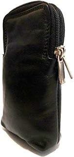 AKSHIDE Leather Double Glasses Case / Leather Spectacles Case / Leather Glasses Pouch-Gc1
