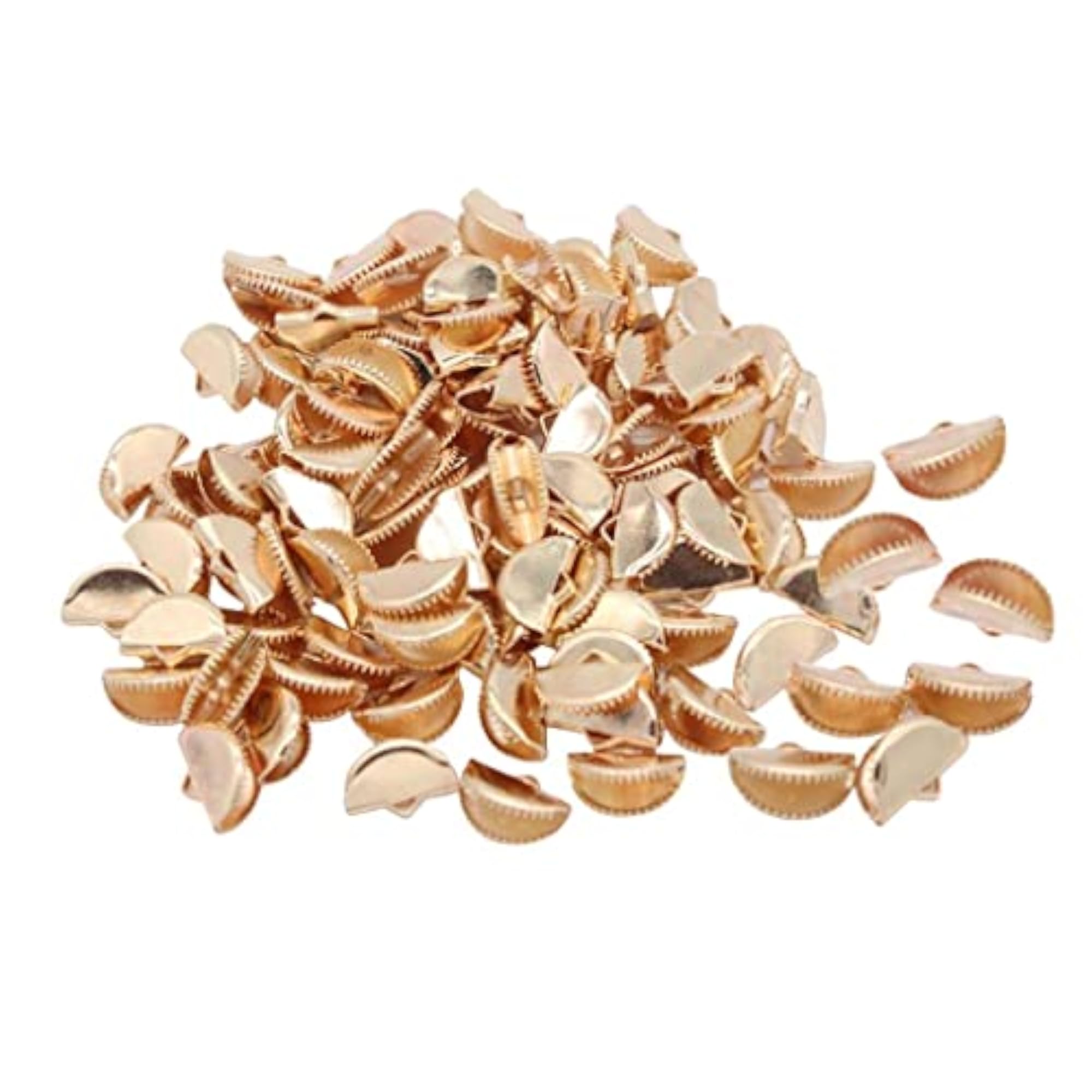100Pcs Gold Jewelry Clasp Hooks for DIY Necklace Cord