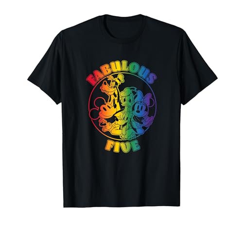 T-shirt Disney Mickey col rond idéal pour les parcs d'attractions