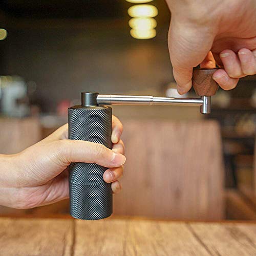 JRZTC Cafetera de Viaje Manual Molinillo Plegable Molinillo Manual portátil Molinillo de café doméstico Camping, Viajes… - Imagen 4