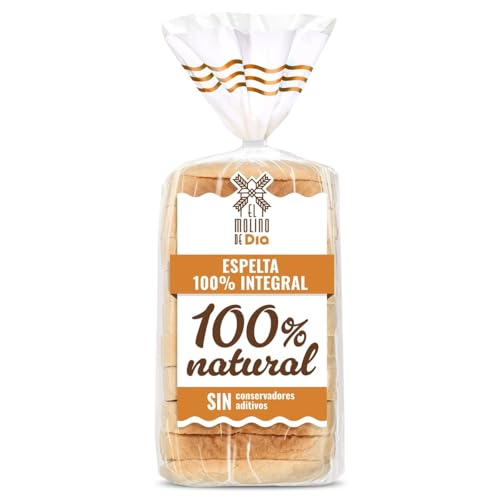 Pan de molde espelta integral El molino de Dia 400 g